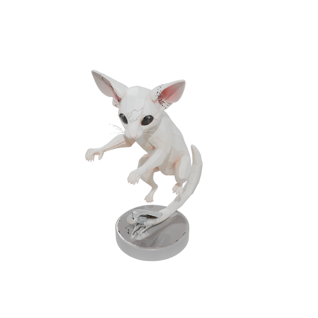 Crystal Skeleton Flexi Sugar Glider