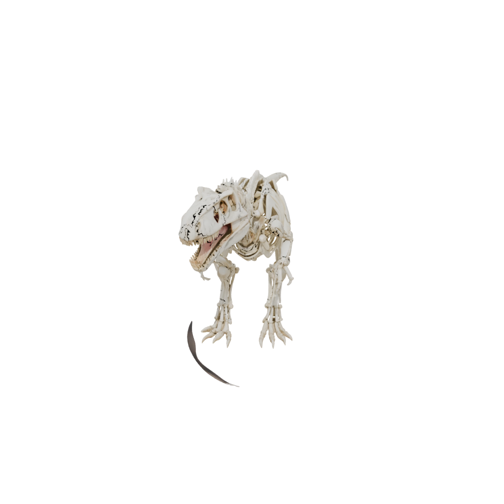 Crystal Skeleton Flexi Tyrannosaurus Rex