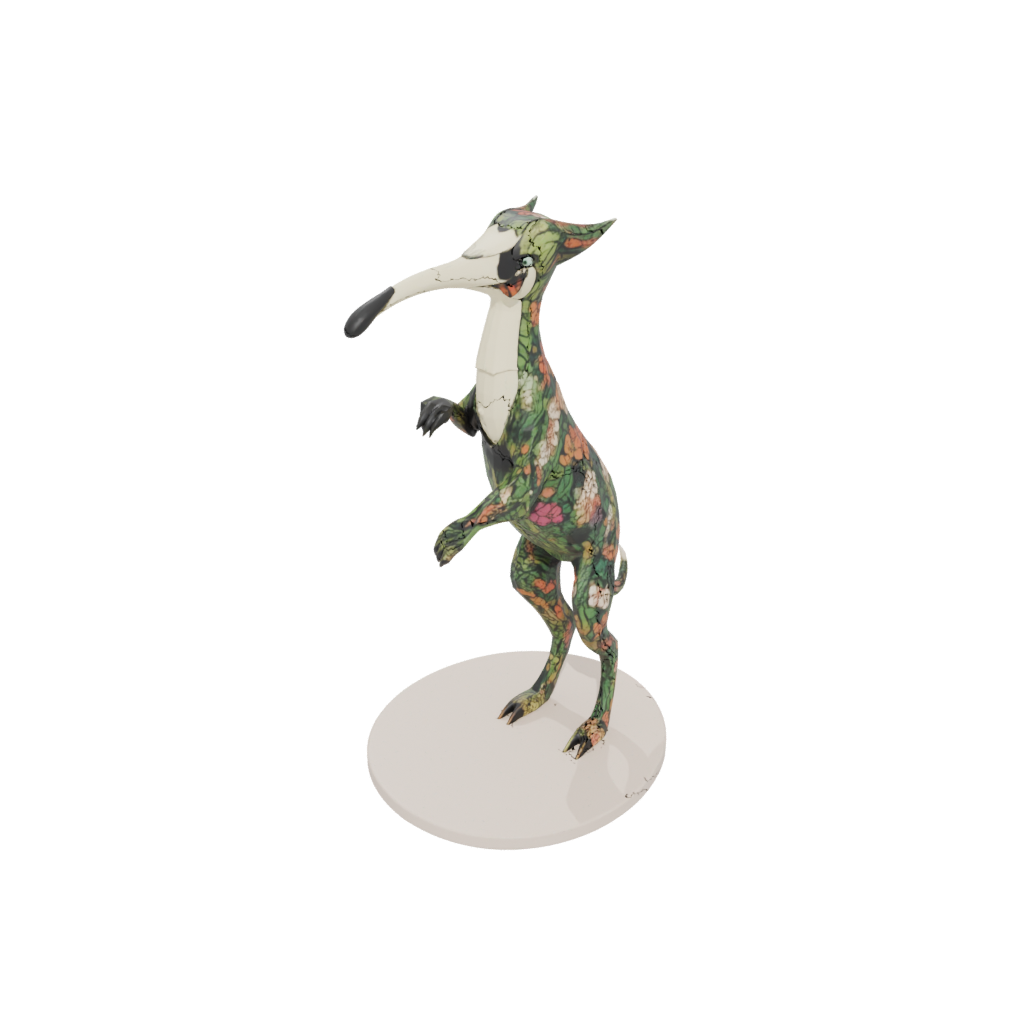 Floral Flexi Anteater