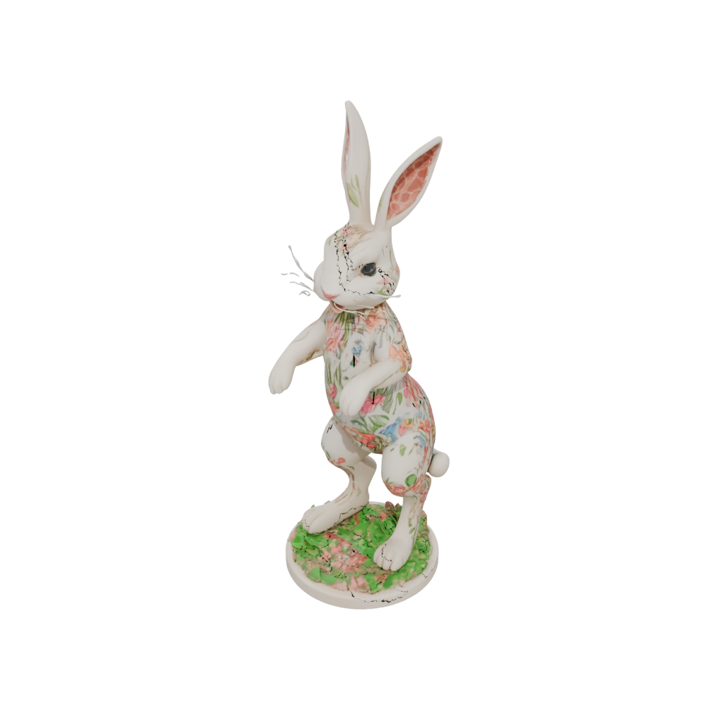 Floral Flexi Bunny Rabbit