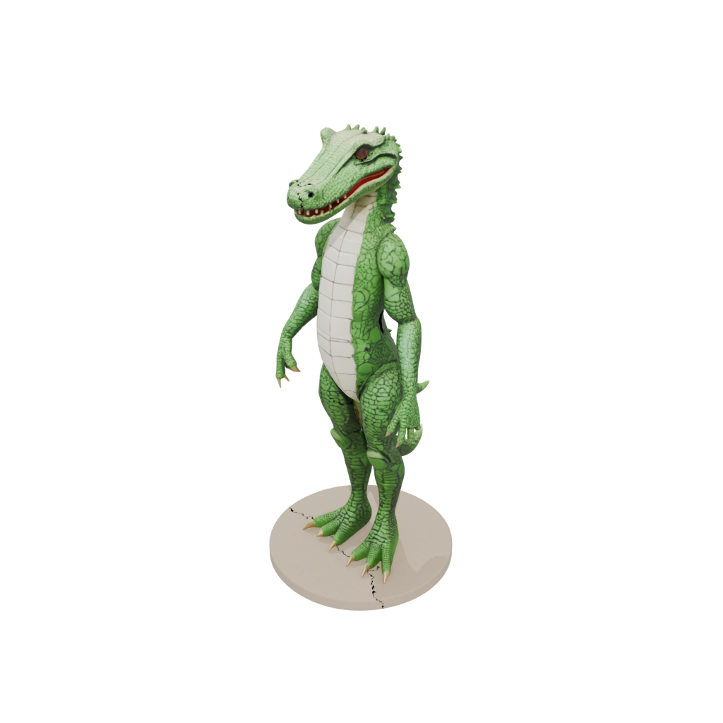 Floral Flexi Crocodile