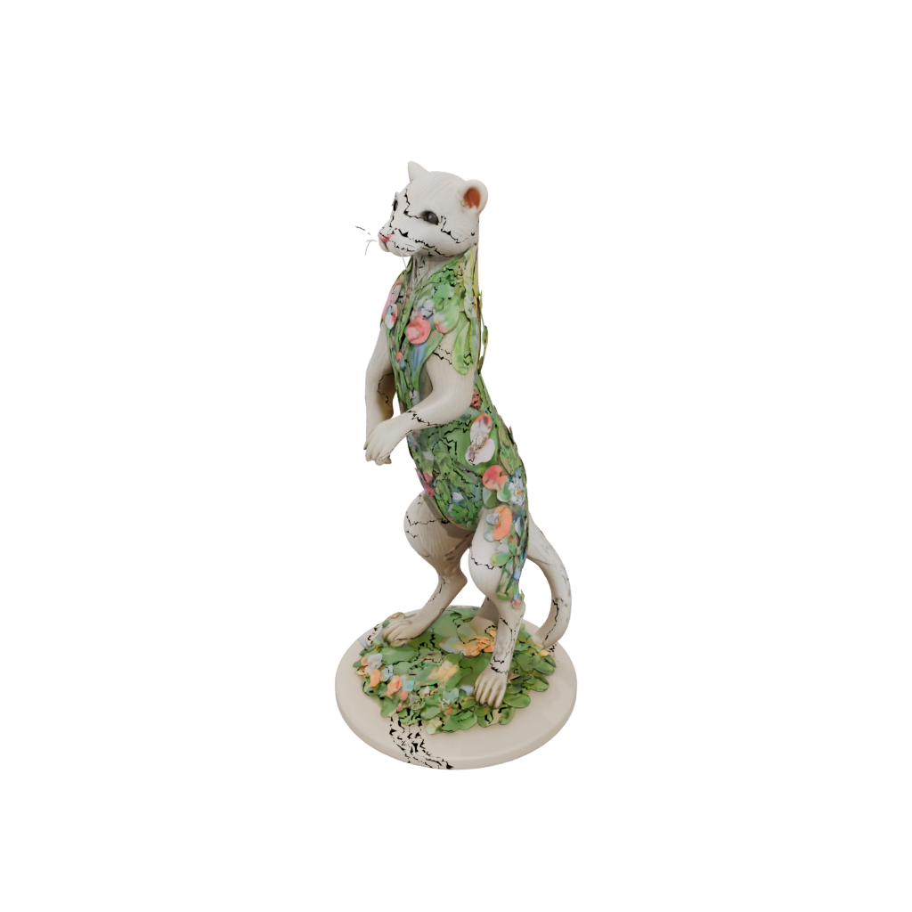 Floral Flexi Ferret