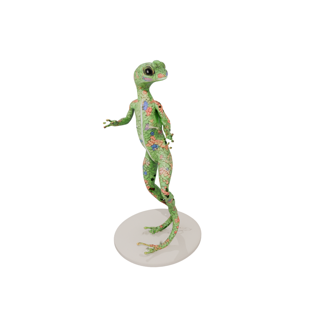 Floral Flexi Gecko