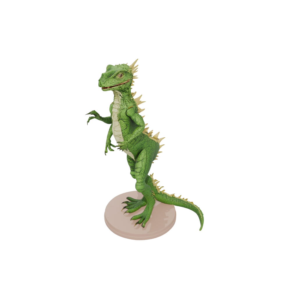 Floral Flexi Iguana