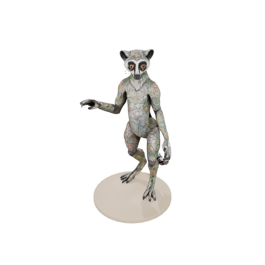 Floral Flexi Lemur