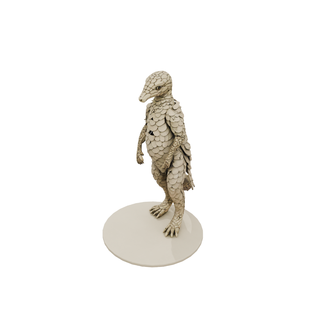Floral Flexi Pangolin
