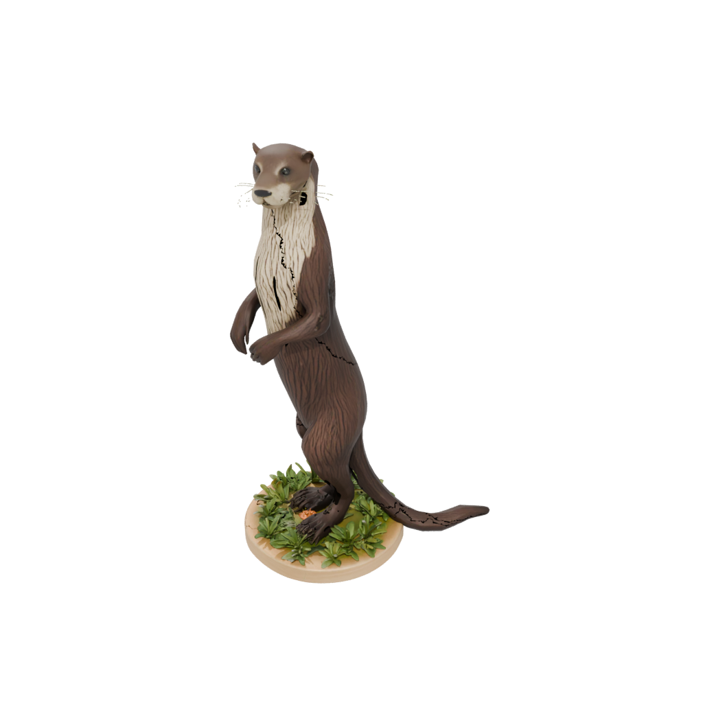 Floral Flexi River Otter