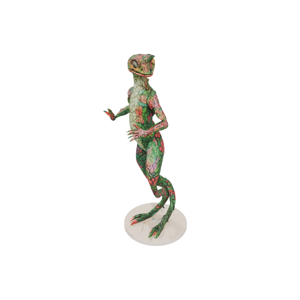 Floral Flexi Salamander