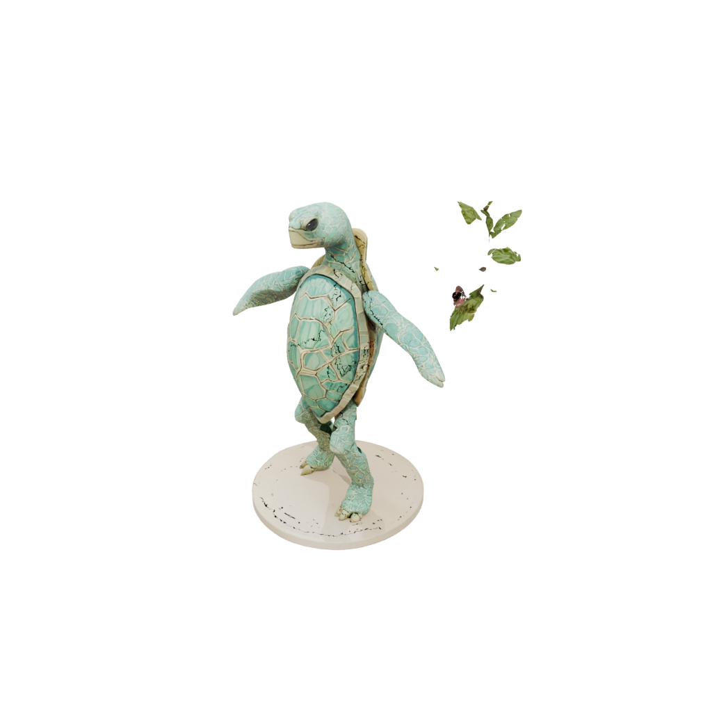 Floral Flexi Sea Turtle