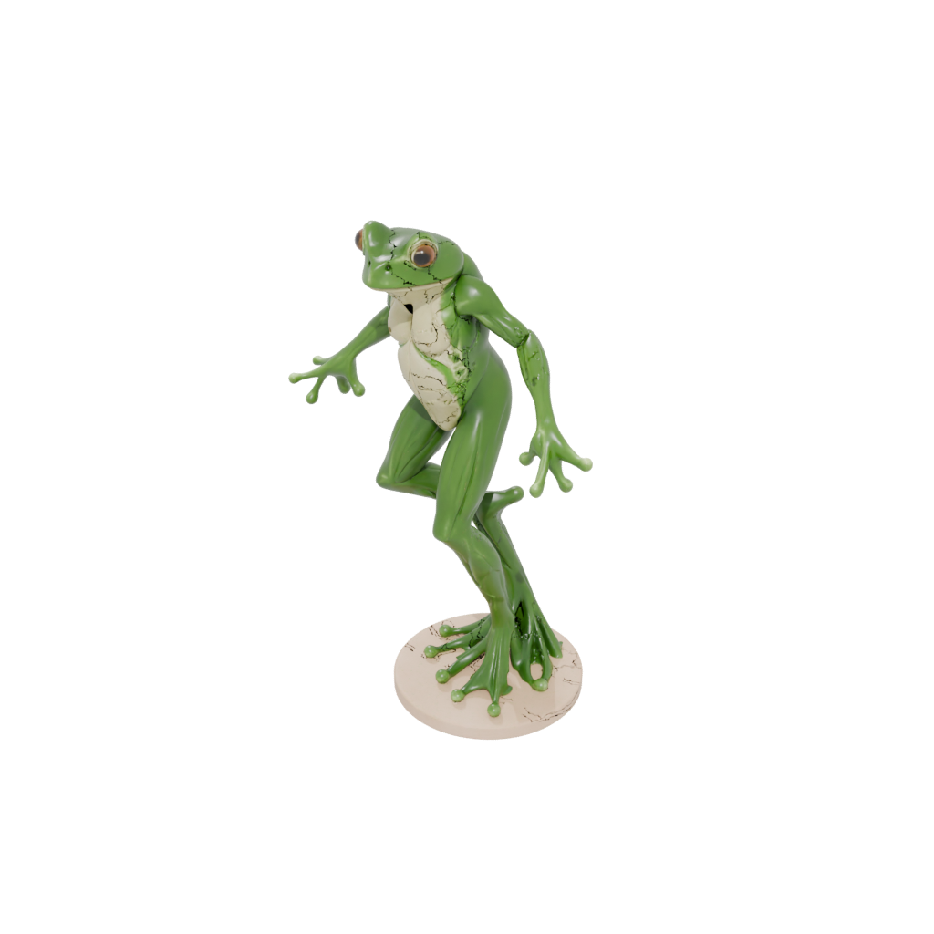 Floral Flexi Tree Frog