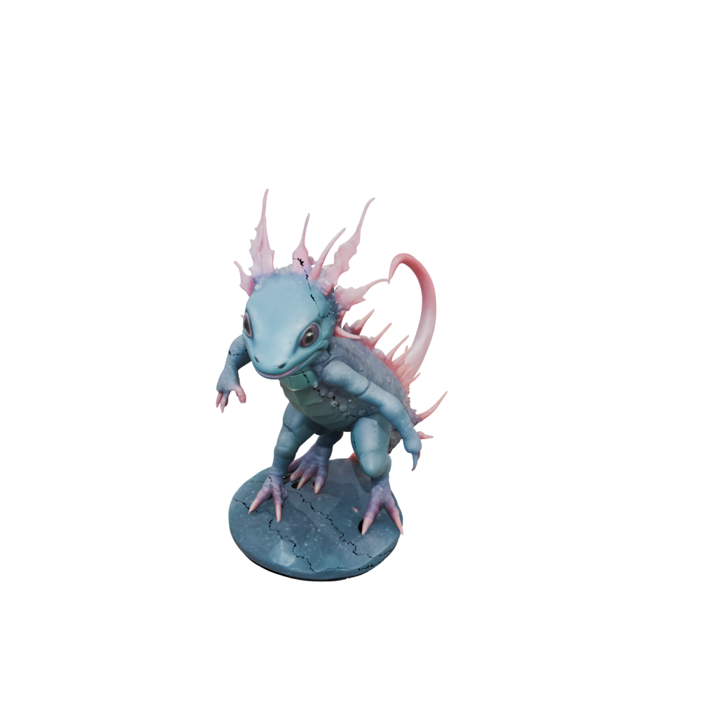 Galaxy Armored Flexi Axolotl