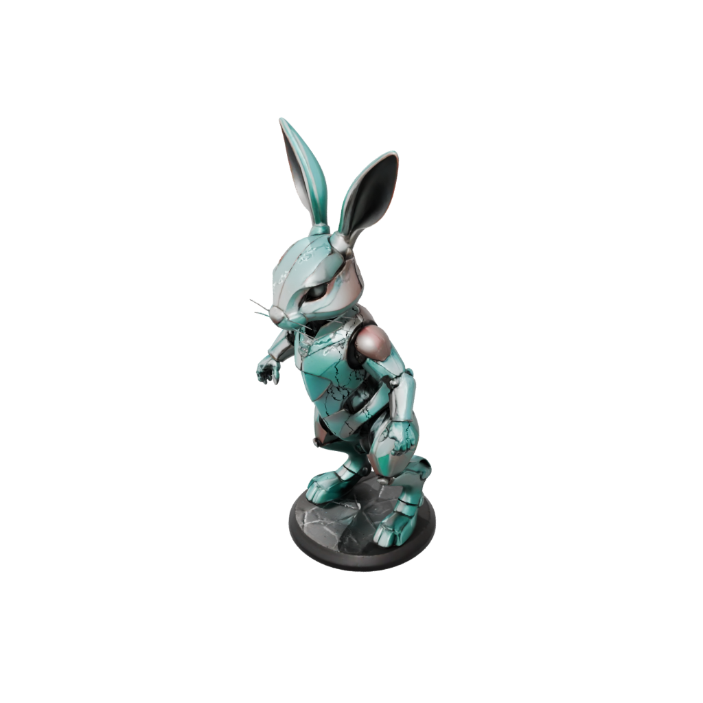 Galaxy Armored Flexi Bunny Rabbit