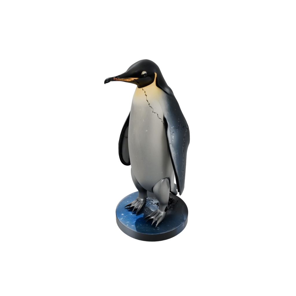 Galaxy Armored Flexi Emperor Penguin