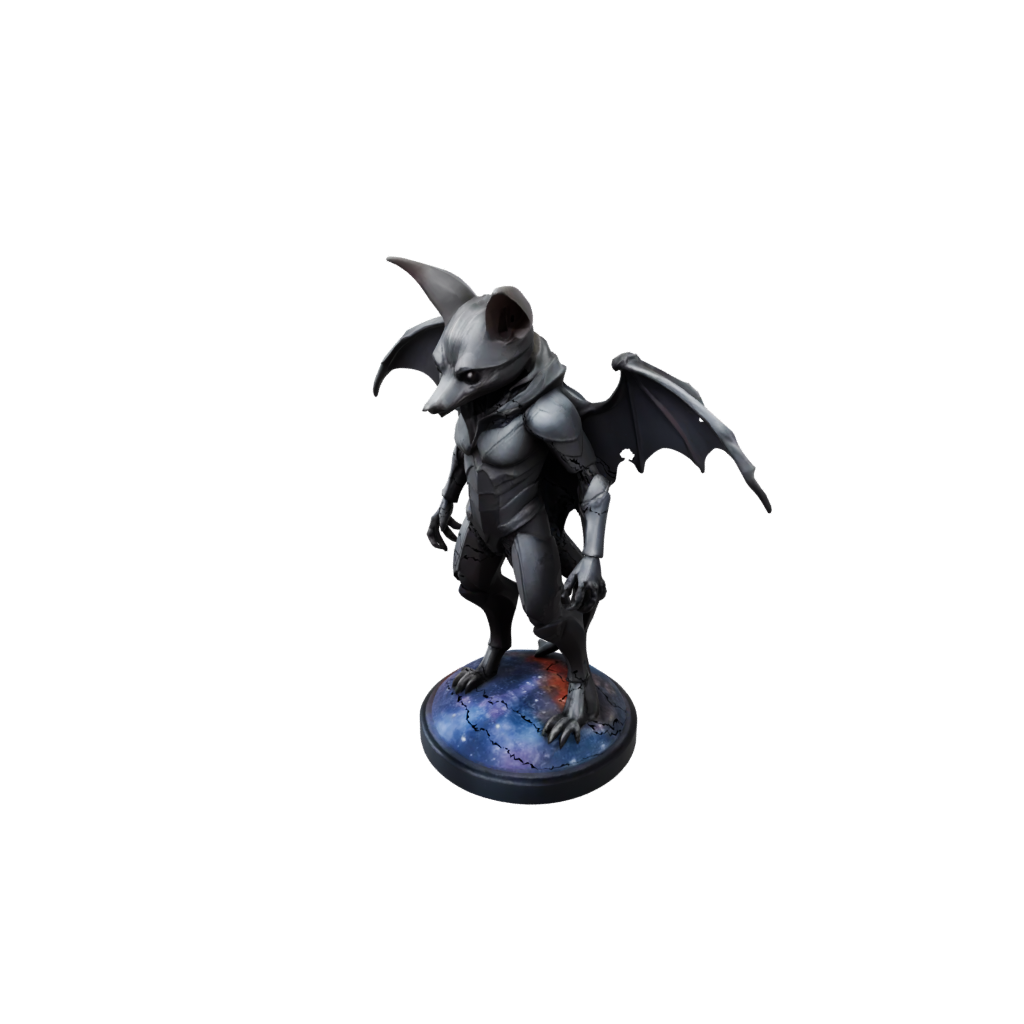 Galaxy Armored Flexi Fruit Bat