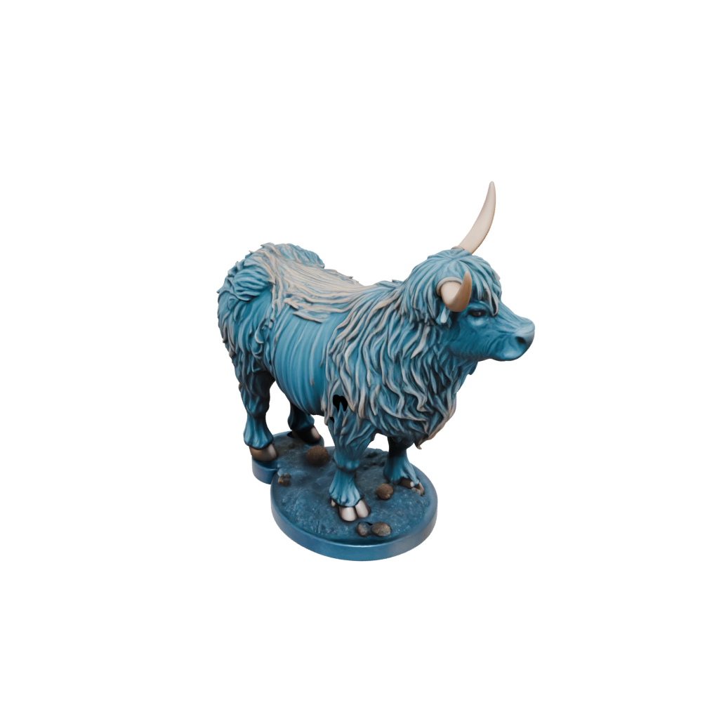 Galaxy Armored Flexi Highland Cow