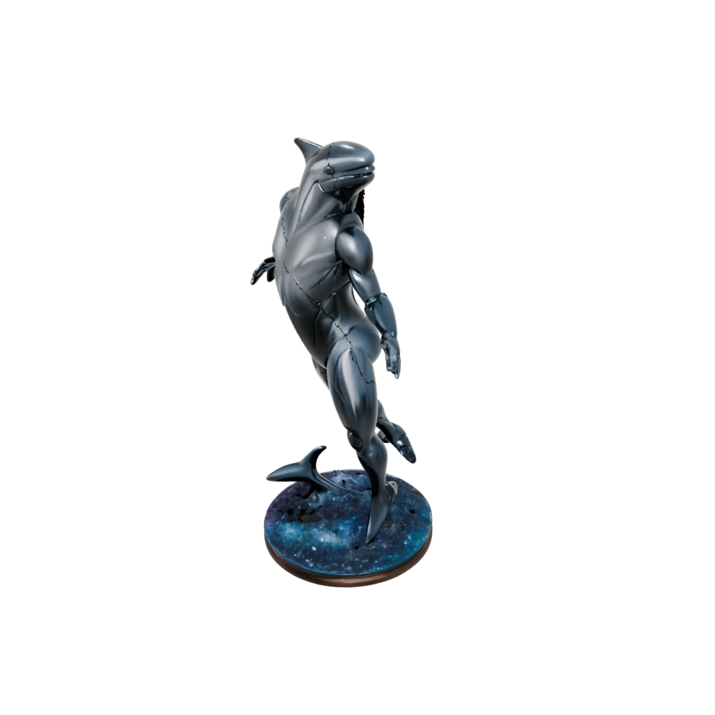 Galaxy Armored Flexi Orca Whale