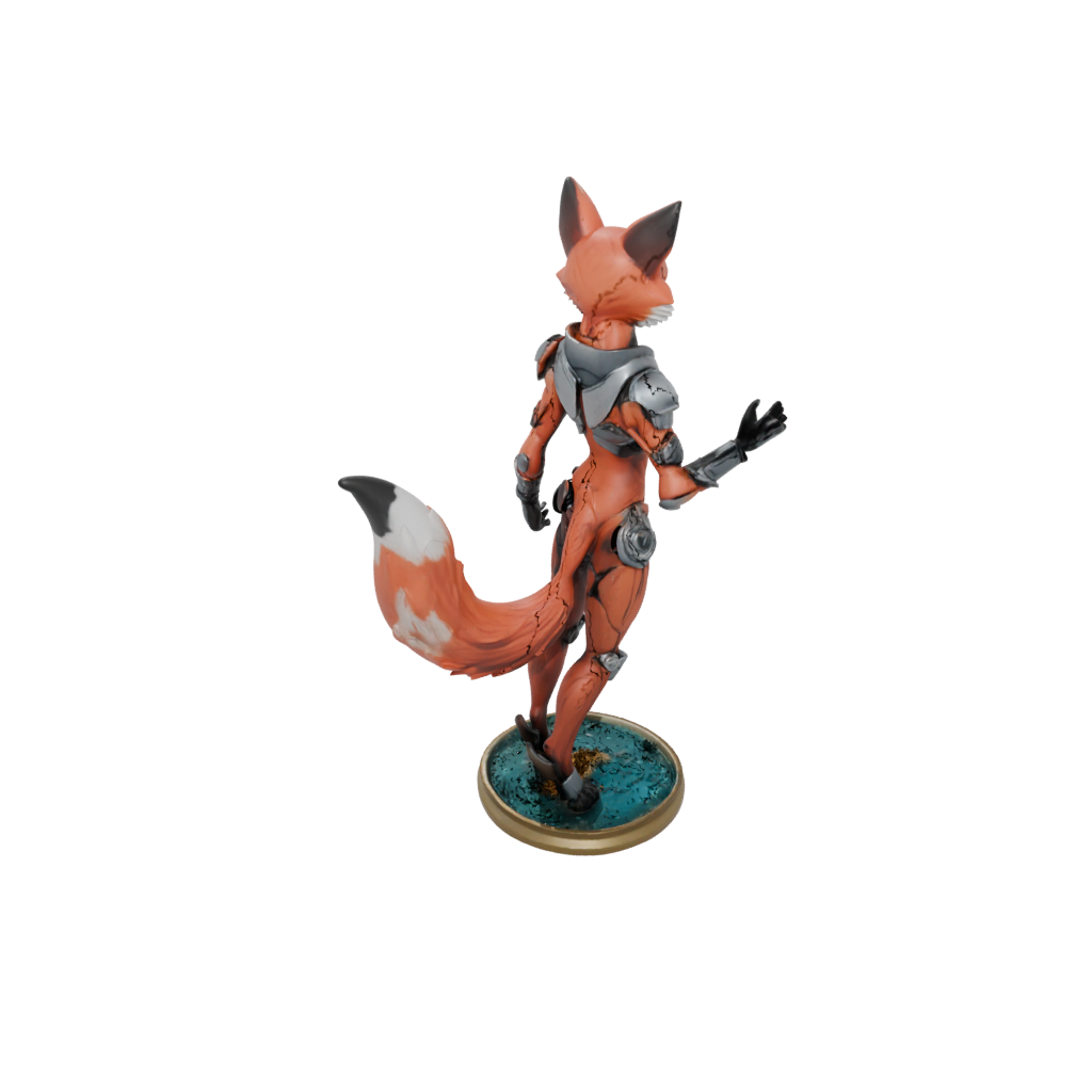 Galaxy Armored Flexi Red Fox