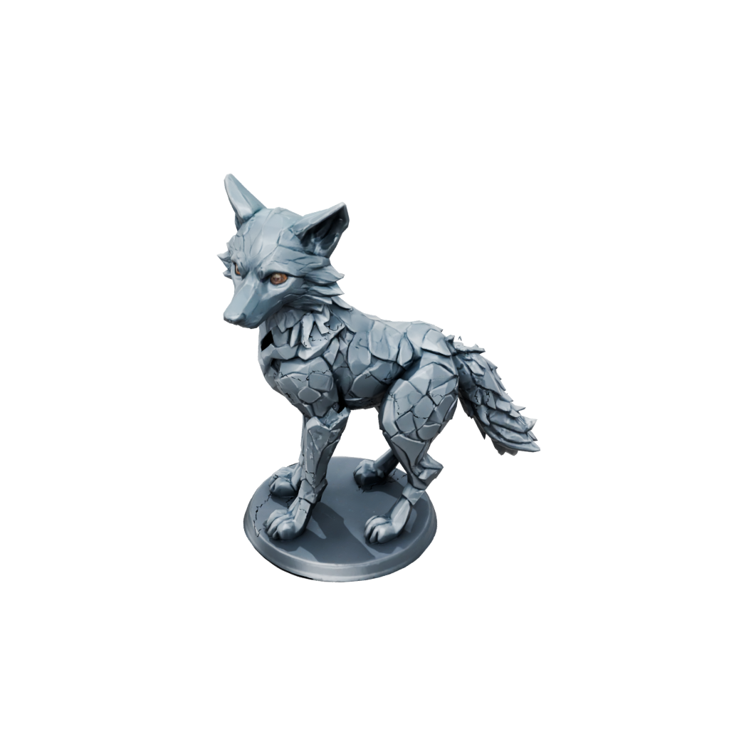 Galaxy Armored Flexi Wolf Pup