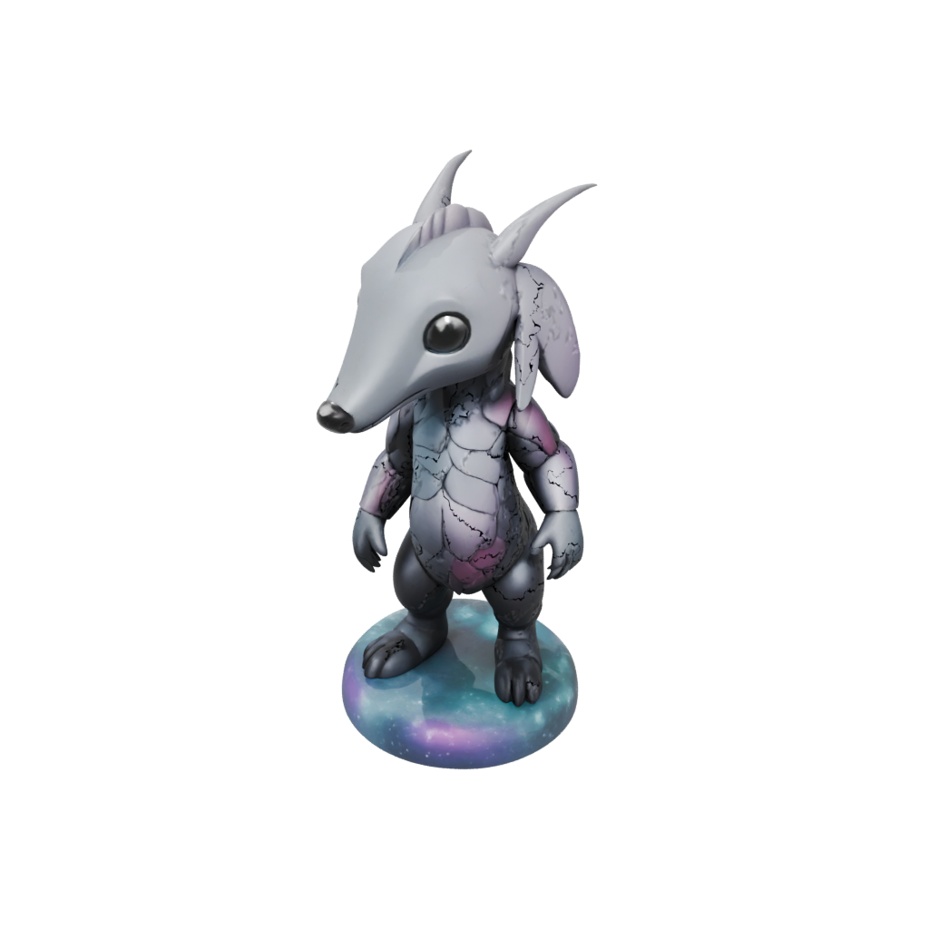 Galaxy Chibi Flexi Anteater