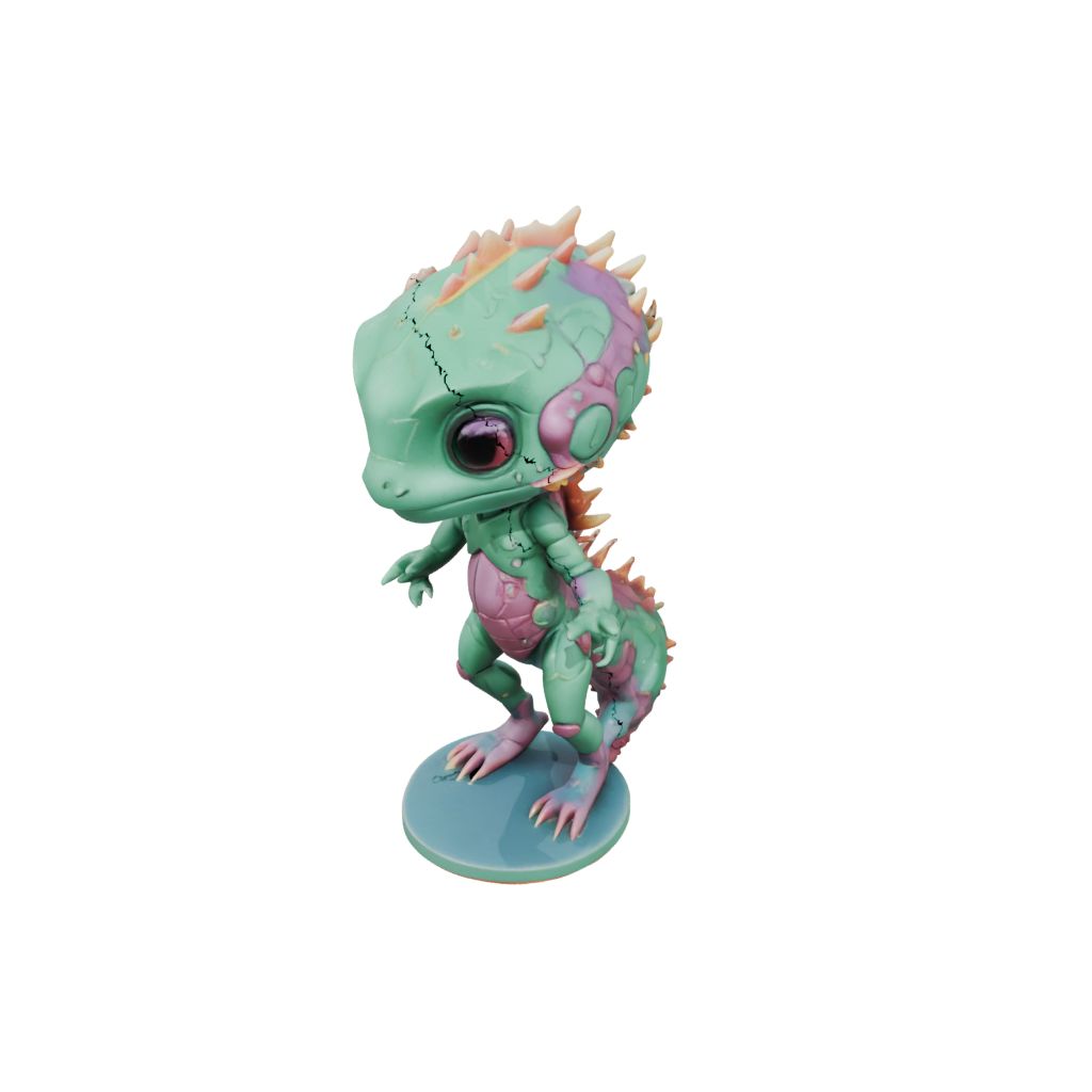 Galaxy Chibi Flexi Chameleon
