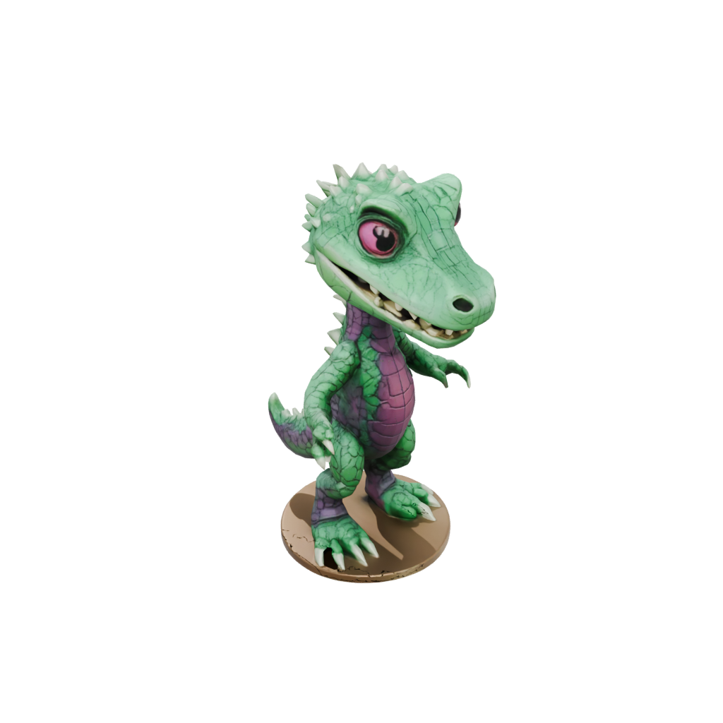 Galaxy Chibi Flexi Crocodile