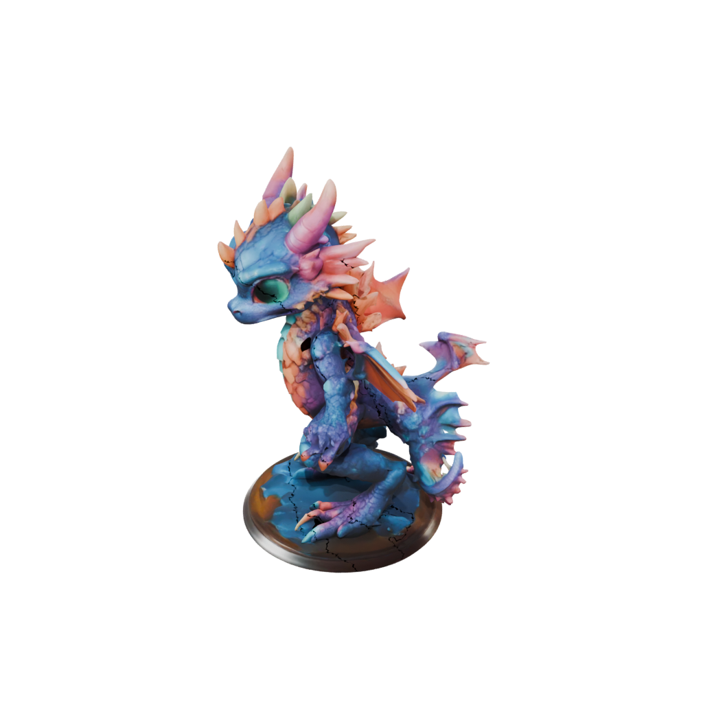Galaxy Chibi Flexi Dragon