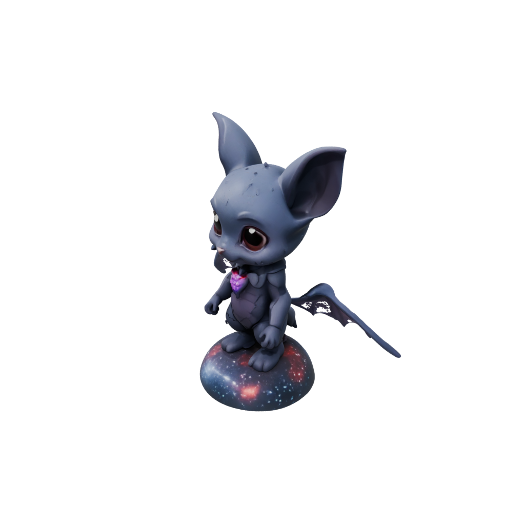 Galaxy Chibi Flexi Fruit Bat