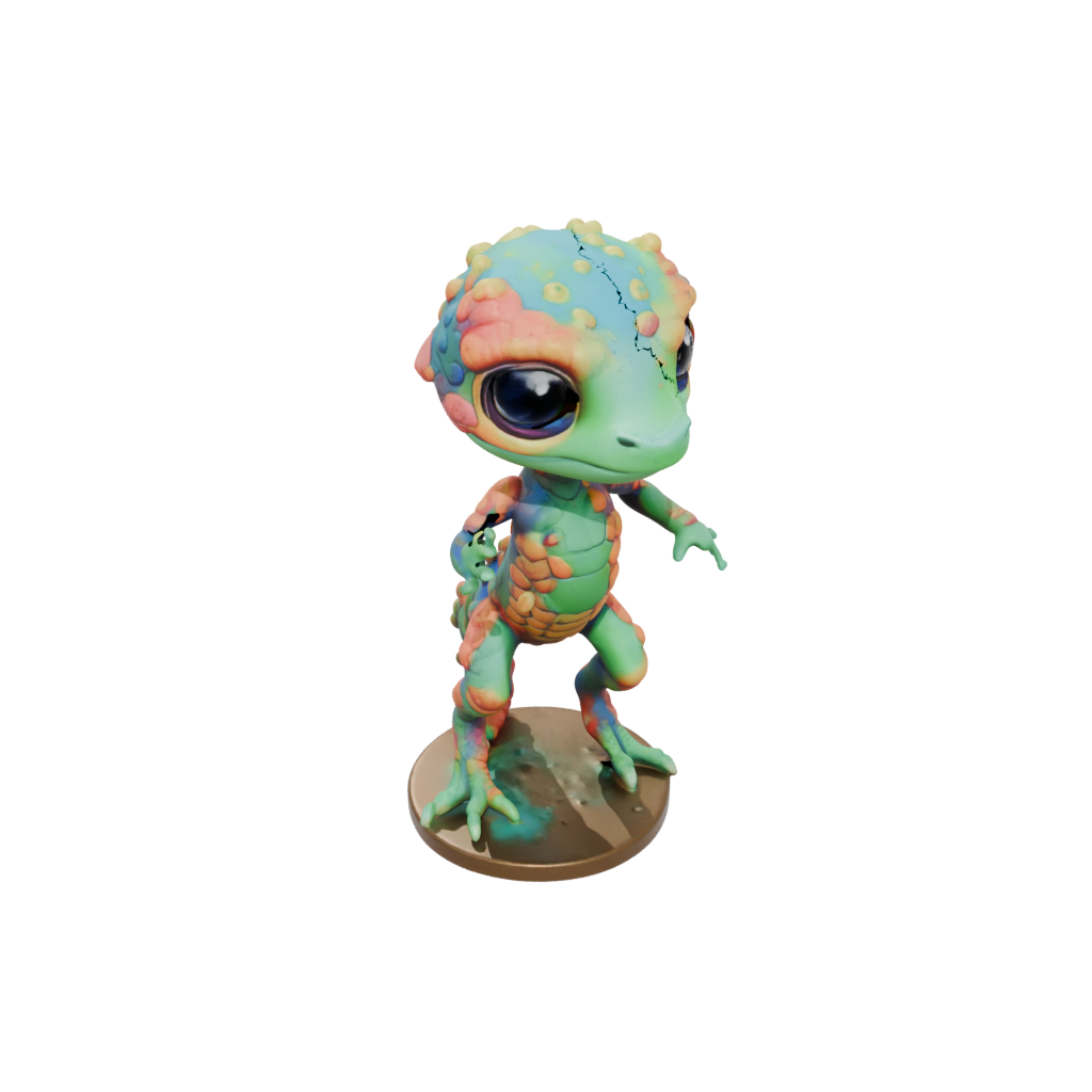Galaxy Chibi Flexi Gecko
