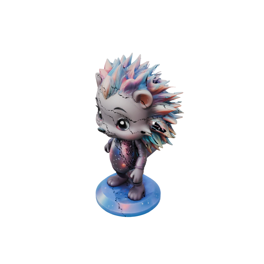 Galaxy Chibi Flexi Hedgehog