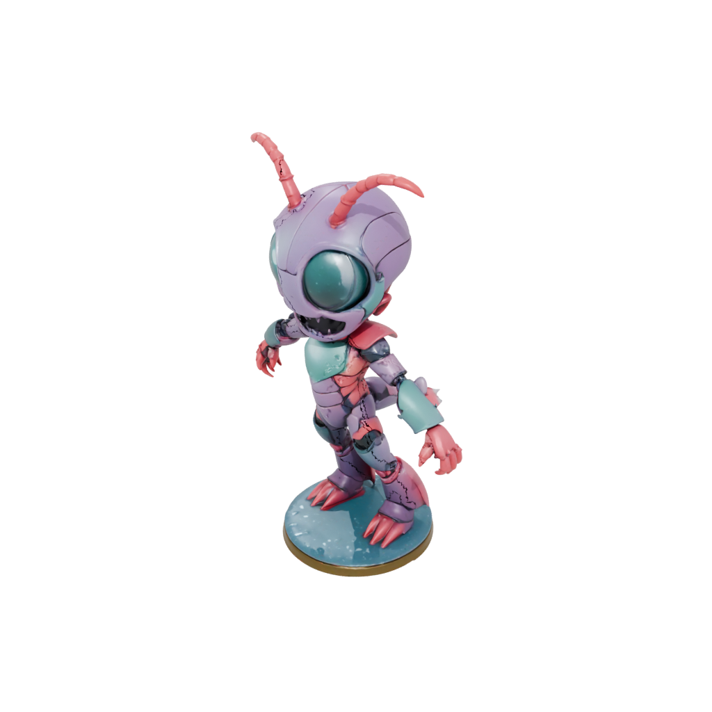 Galaxy Chibi Flexi Lobster