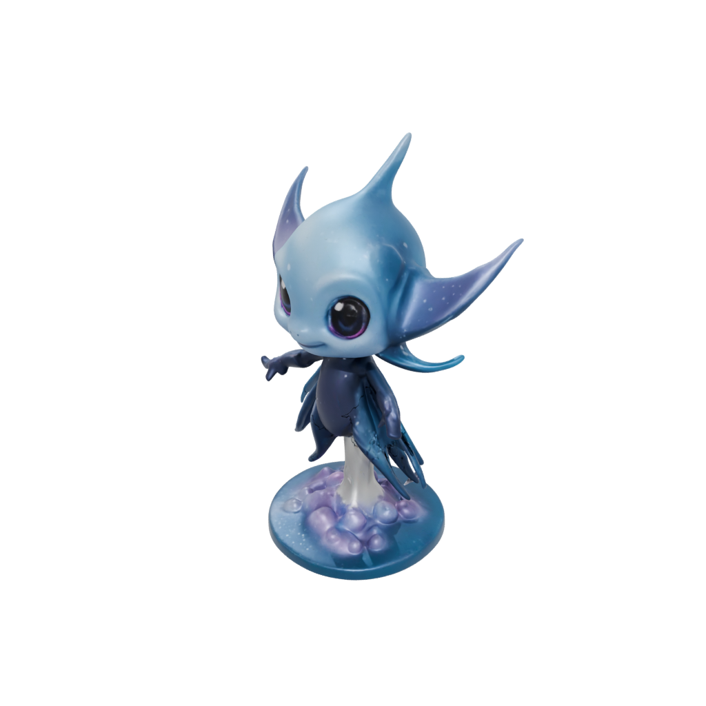 Galaxy Chibi Flexi Manta Ray