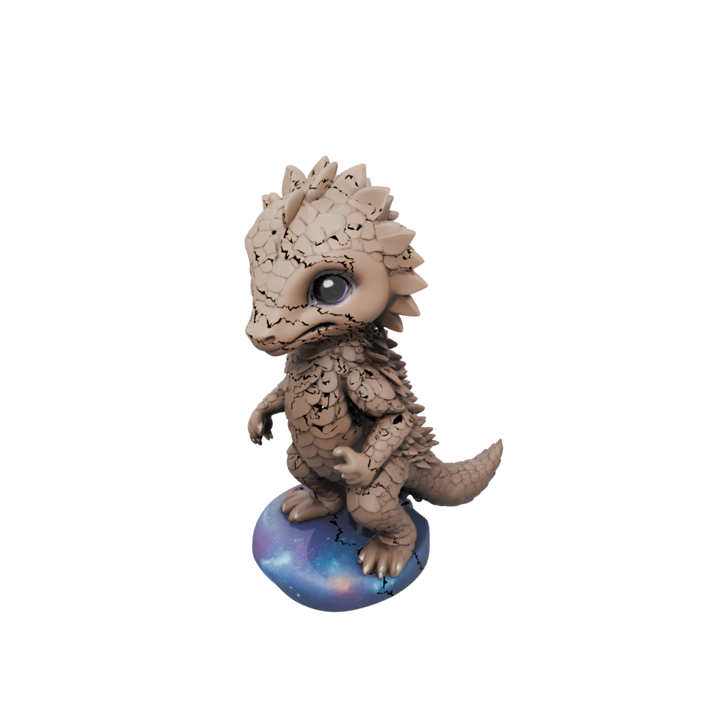 Galaxy Chibi Flexi Pangolin