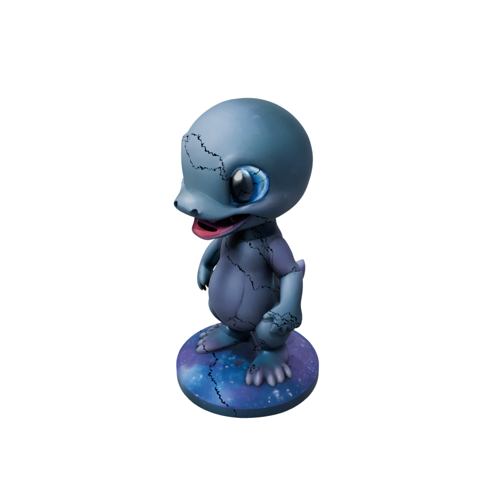 Galaxy Chibi Flexi Platypus