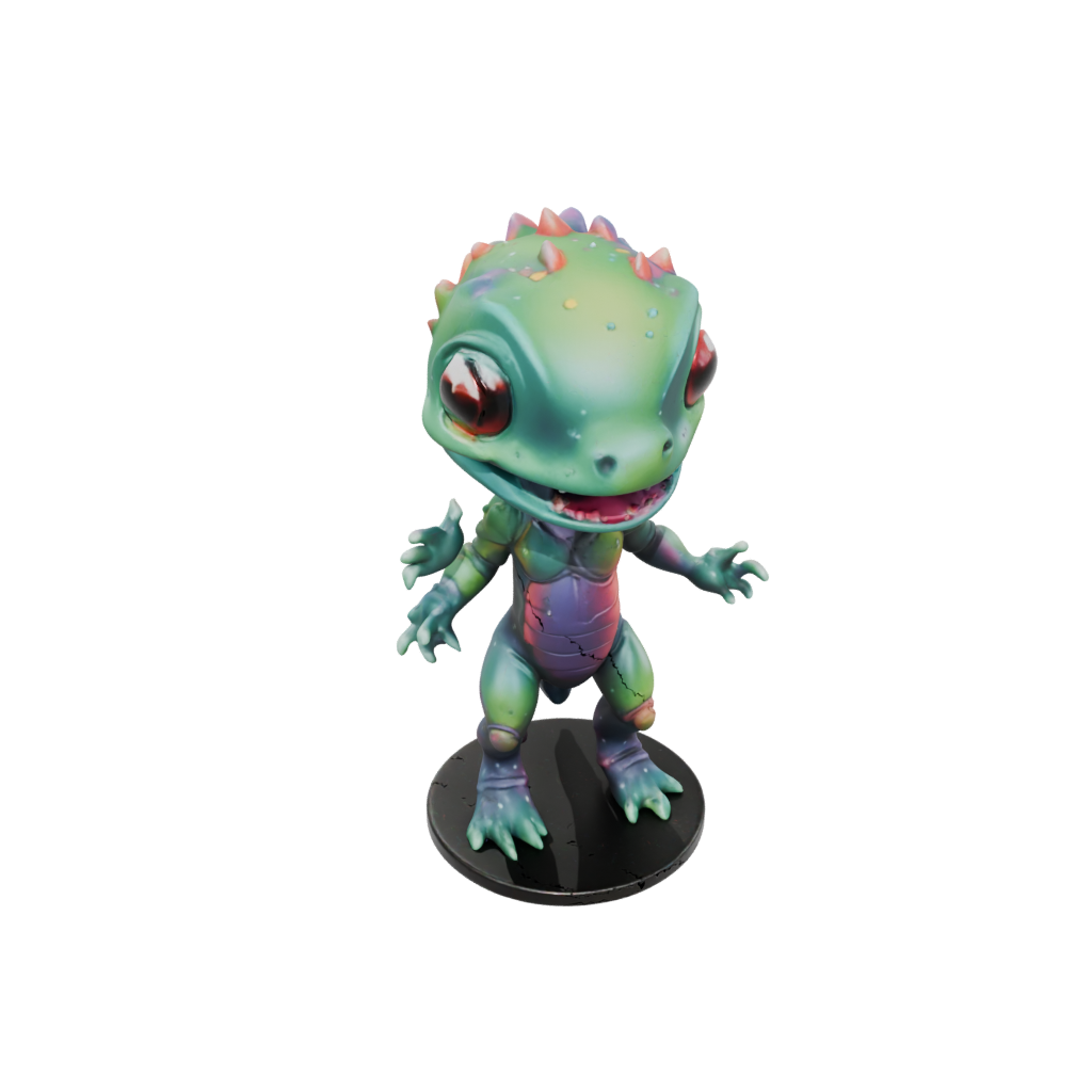 Galaxy Chibi Flexi Salamander