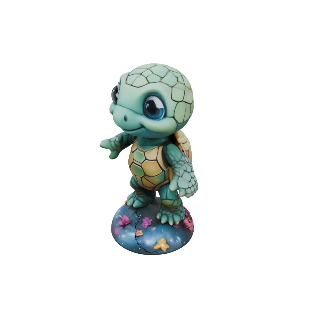 Galaxy Chibi Flexi Sea Turtle
