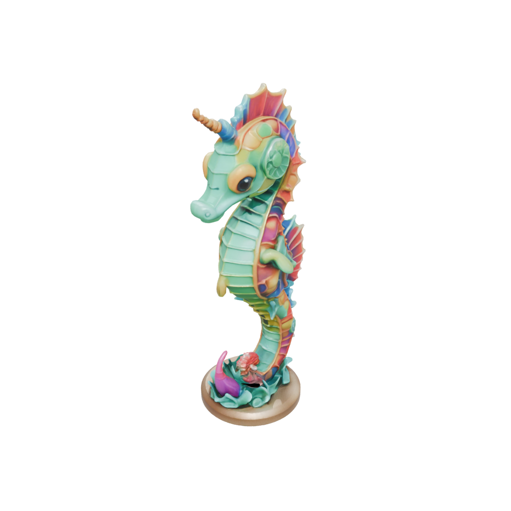 Galaxy Chibi Flexi Seahorse