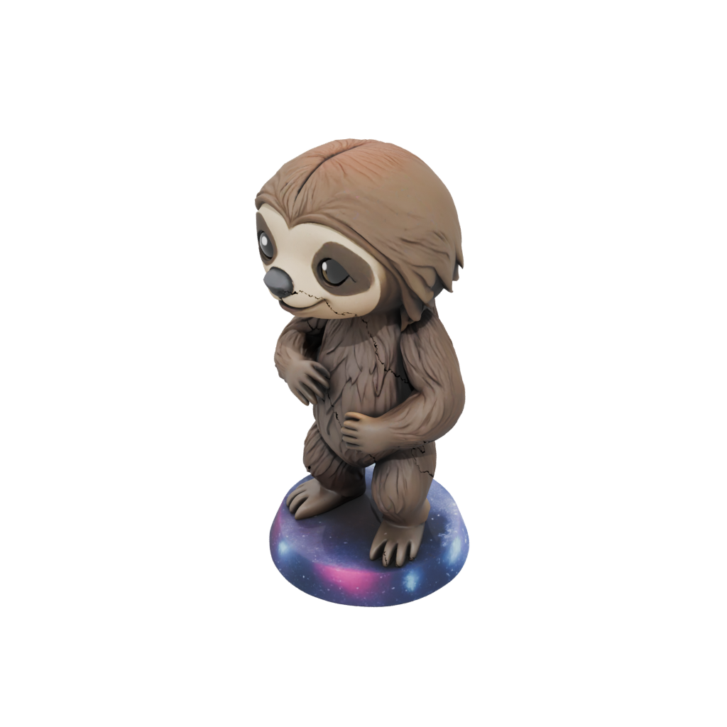 Galaxy Chibi Flexi Sloth