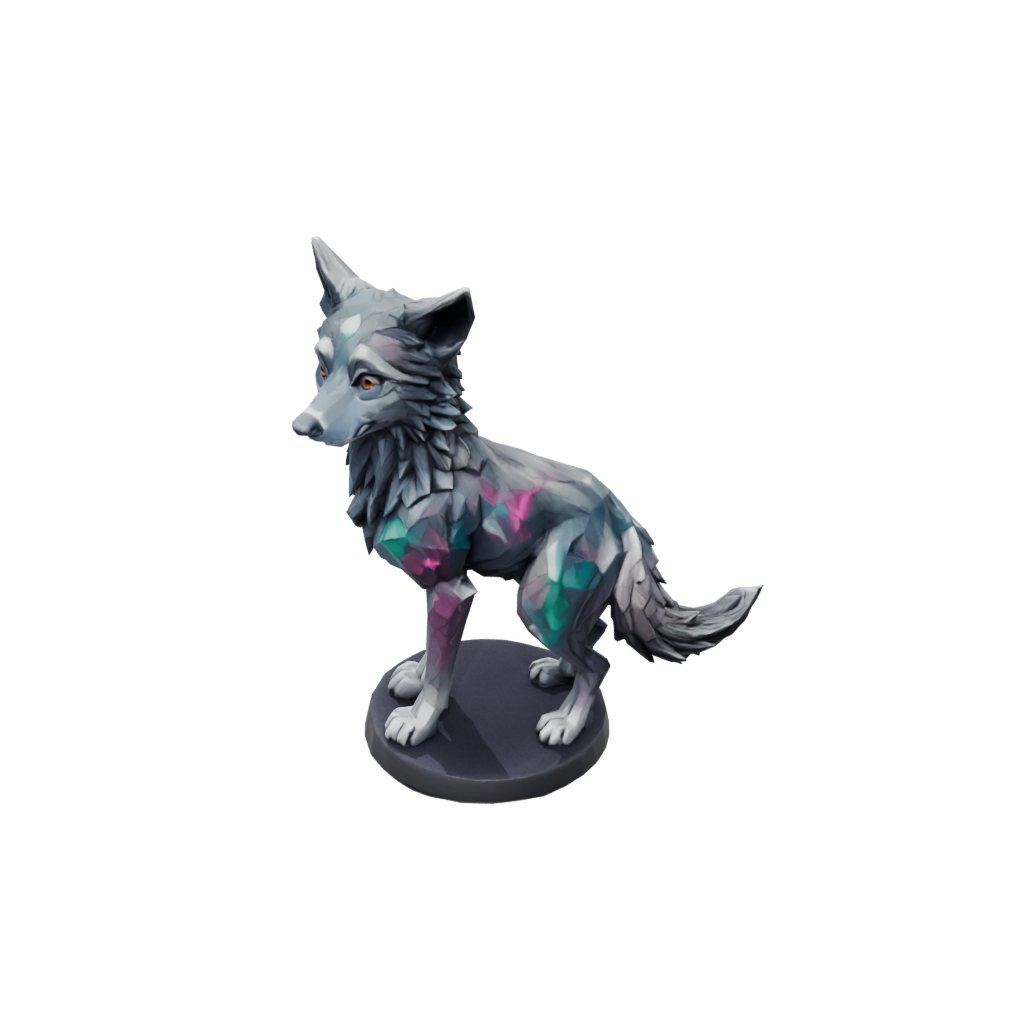 Galaxy Flexi Wolf Pup