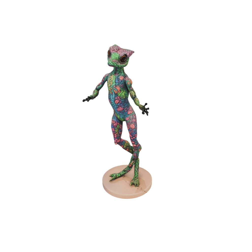 Galaxy Floral Flexi Gecko