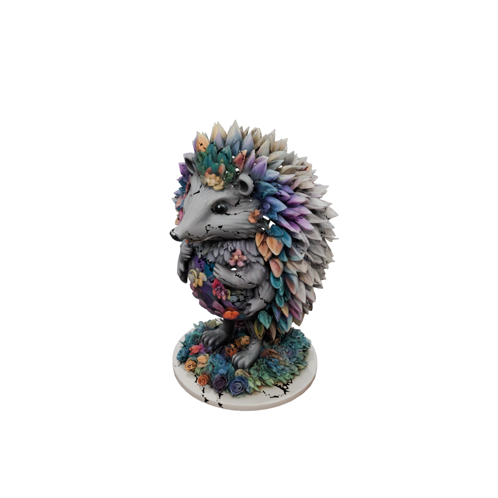 Galaxy Floral Flexi Hedgehog