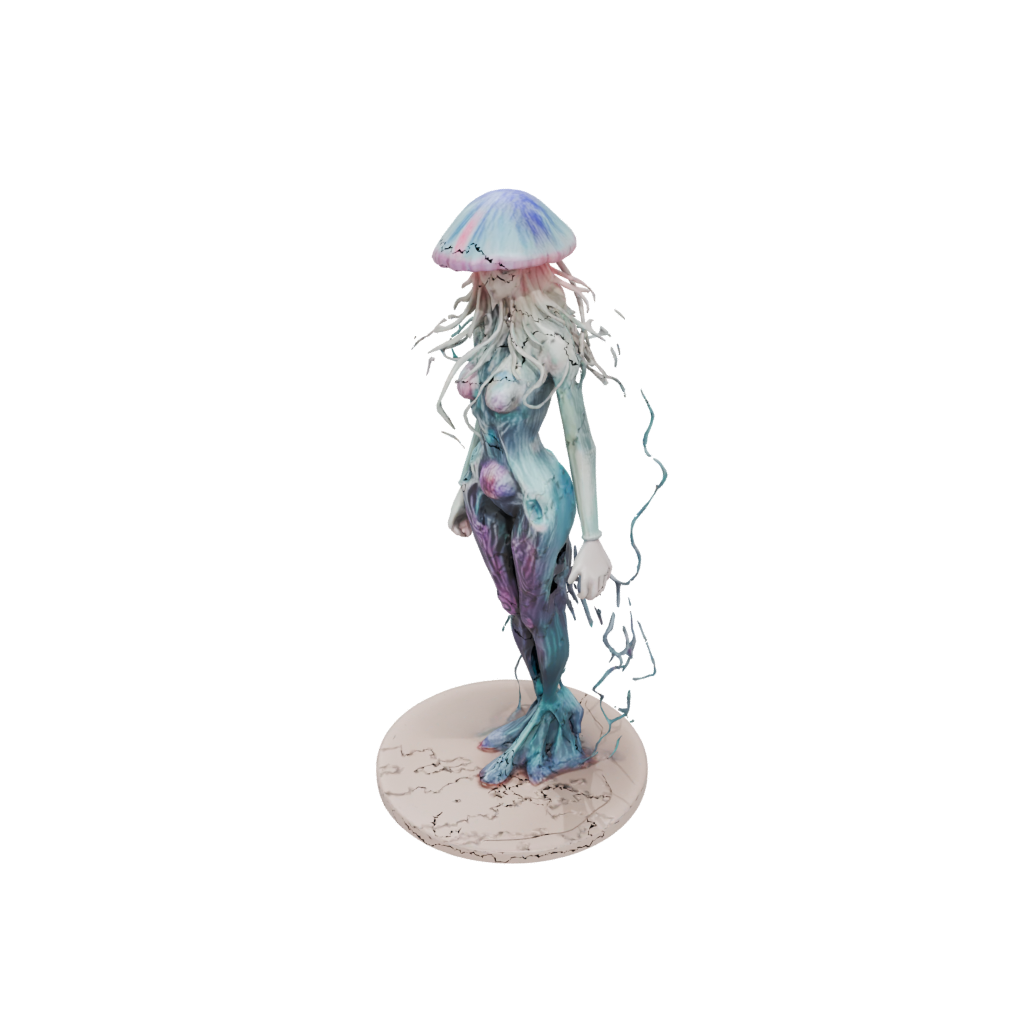 Galaxy Floral Flexi Jellyfish