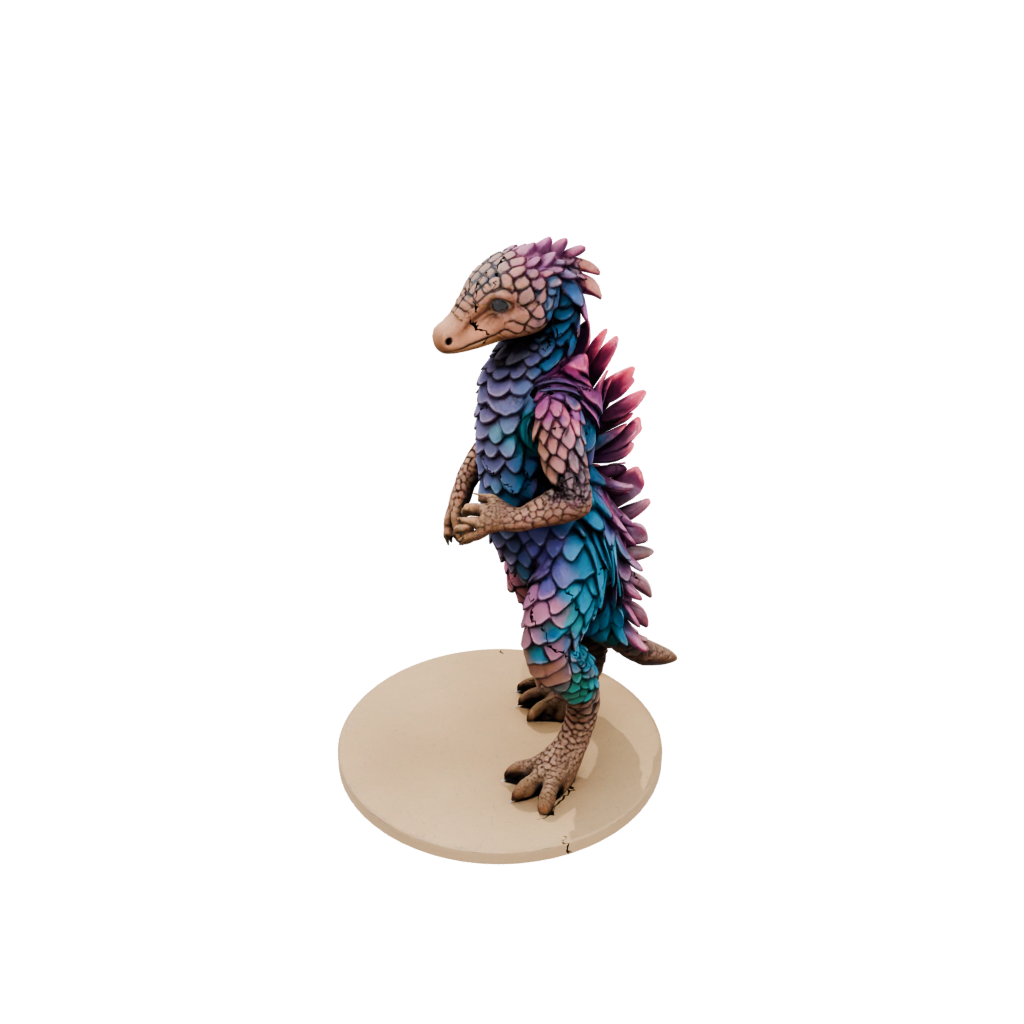 Galaxy Floral Flexi Pangolin