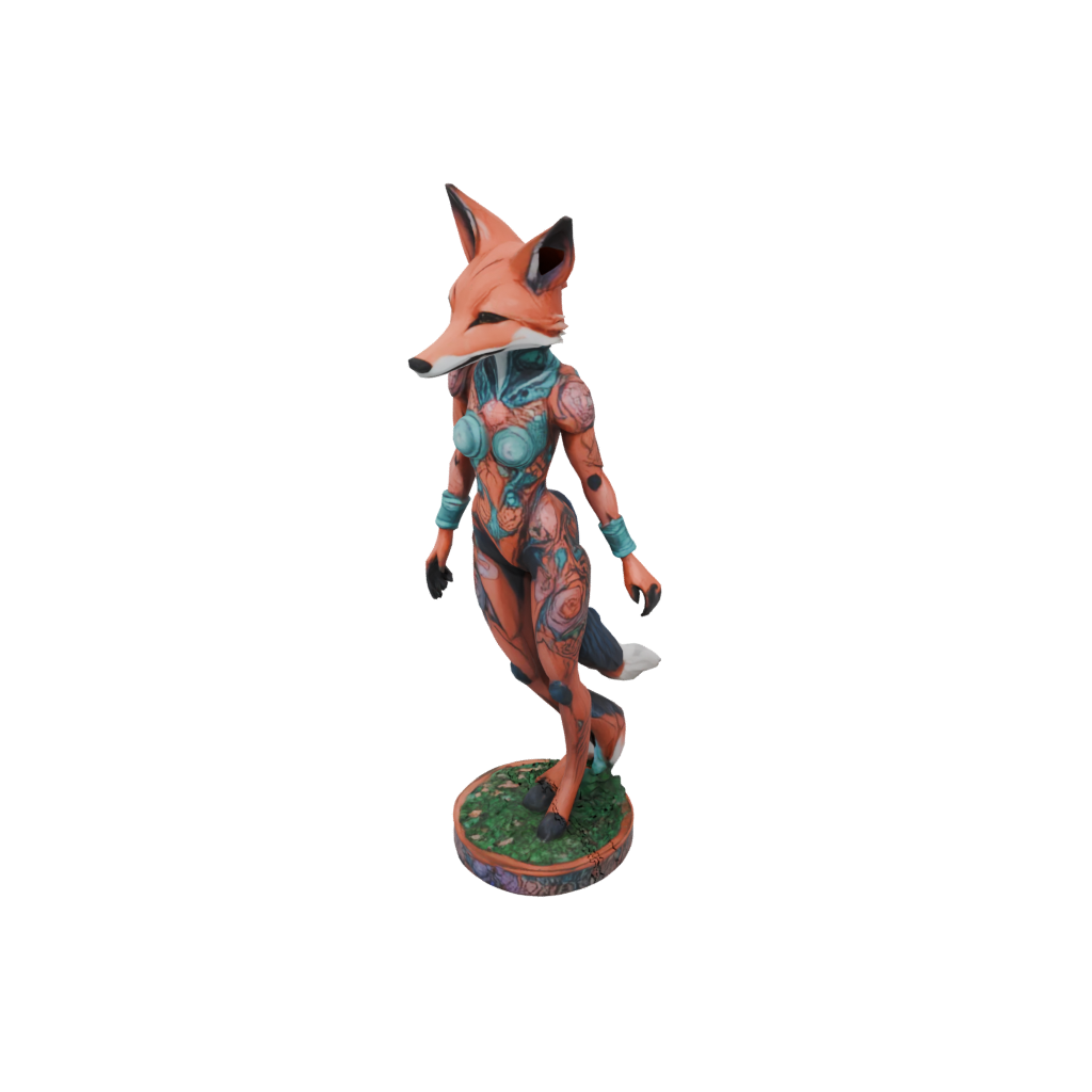 Galaxy Floral Flexi Red Fox