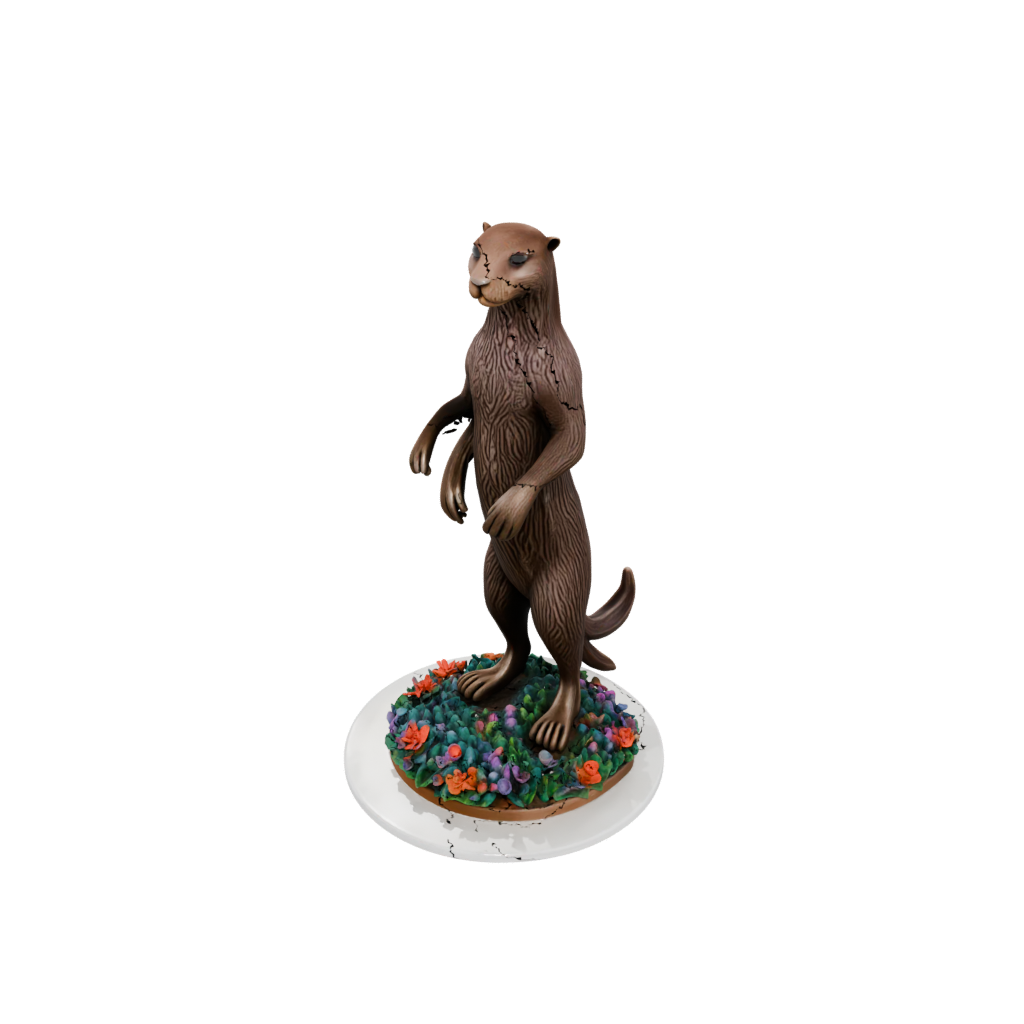 Galaxy Floral Flexi River Otter