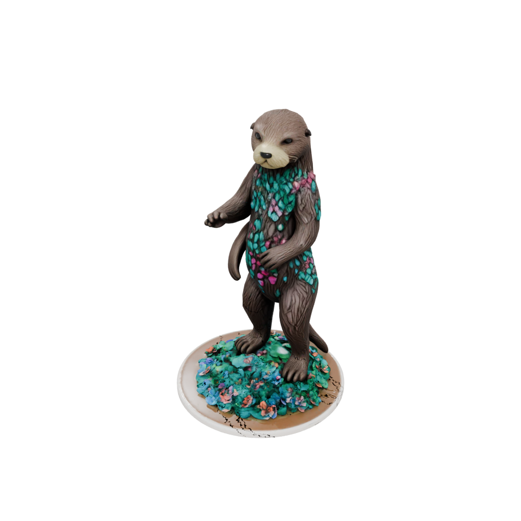 Galaxy Floral Flexi Sea Otter
