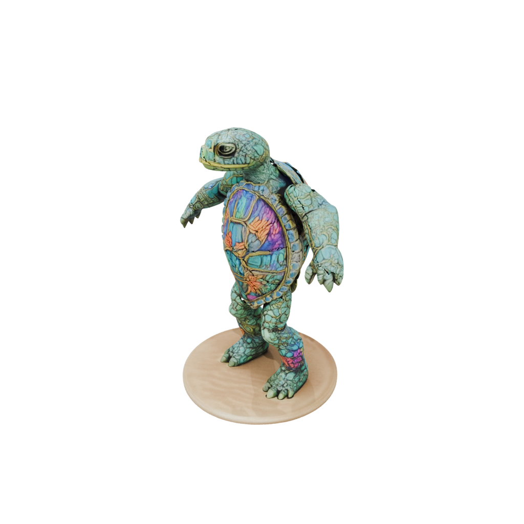 Galaxy Floral Flexi Sea Turtle