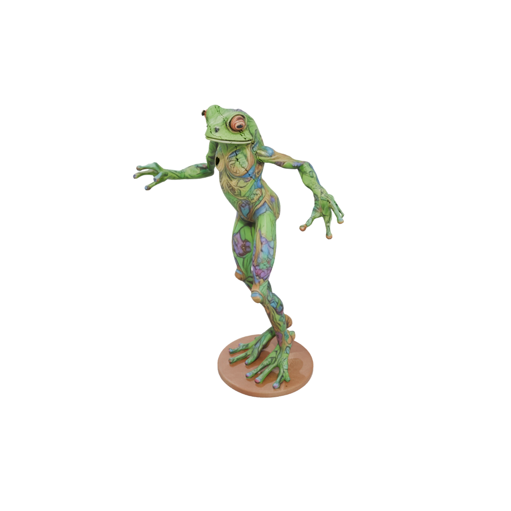 Galaxy Floral Flexi Tree Frog