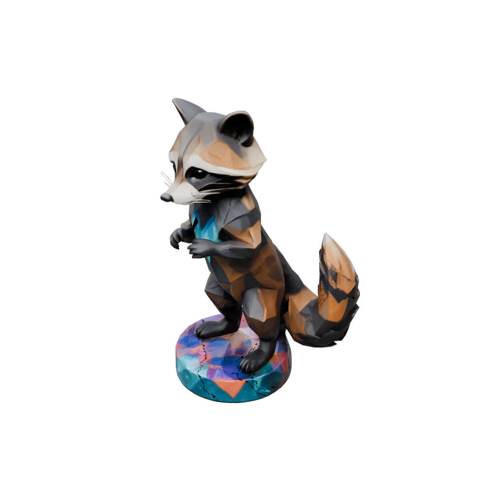 Galaxy Geo Flexi Raccoon