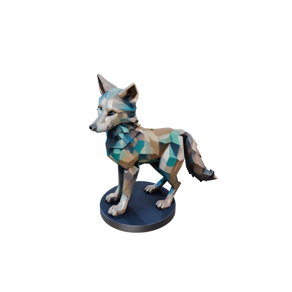Galaxy Geo Flexi Wolf Pup