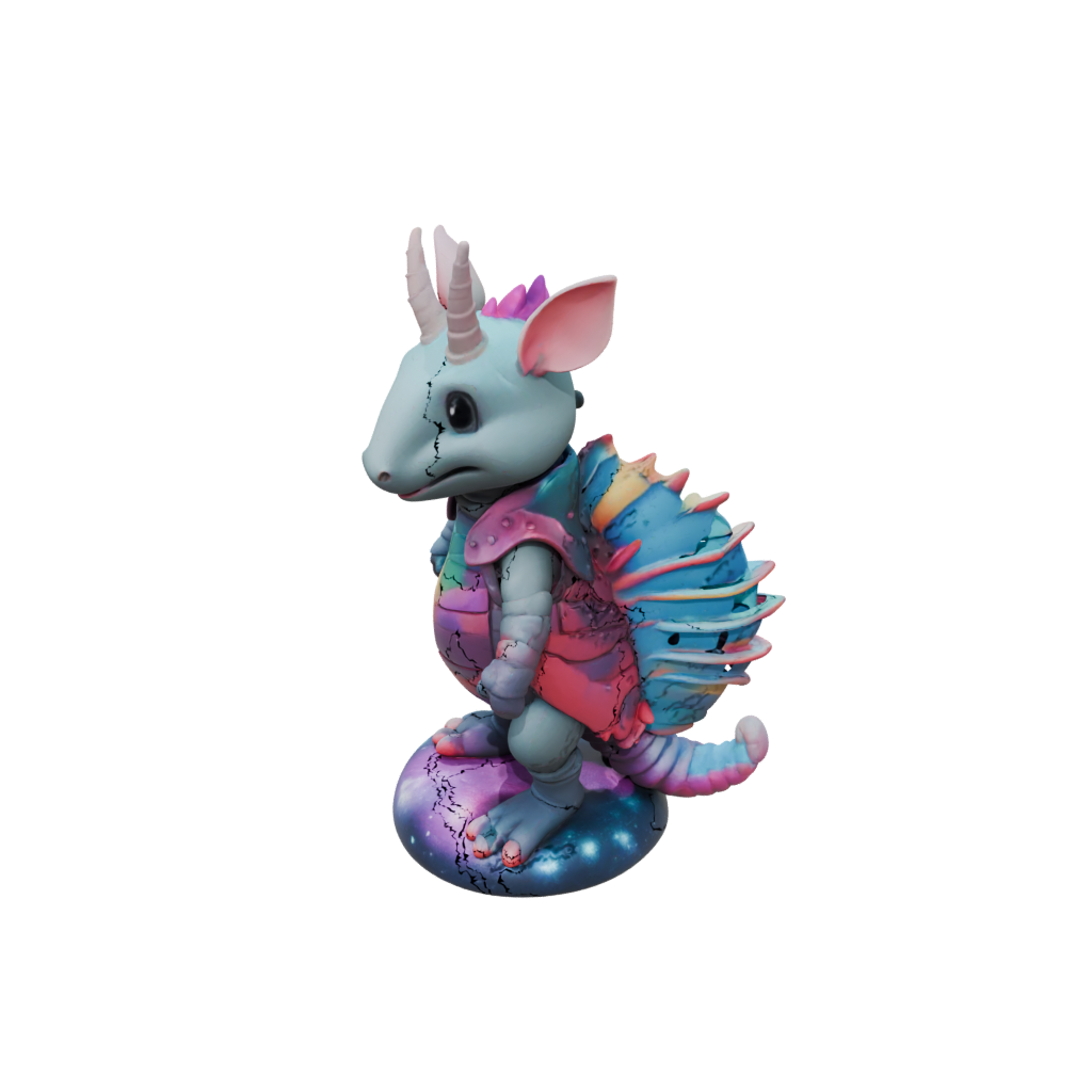 Galaxy Kawaii Flexi Armadillo